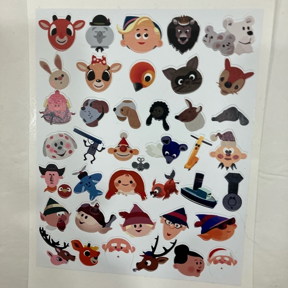 Rudolph Stickers - Picture 2 of 7